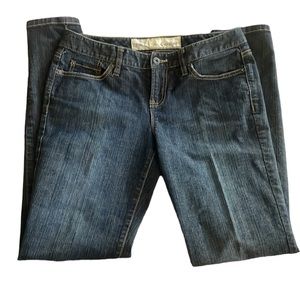 Ann Taylor Loft Jeans Slim & Straight Blue 5 Pockets Sz 6 Light Fade Classic